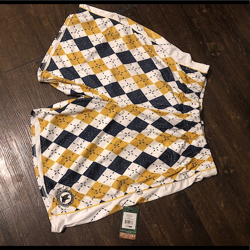 Flow Society Argyle Shorts - NWT